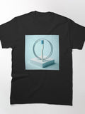 Toothbrush Minimalism Art Style Classic T-Shirt
