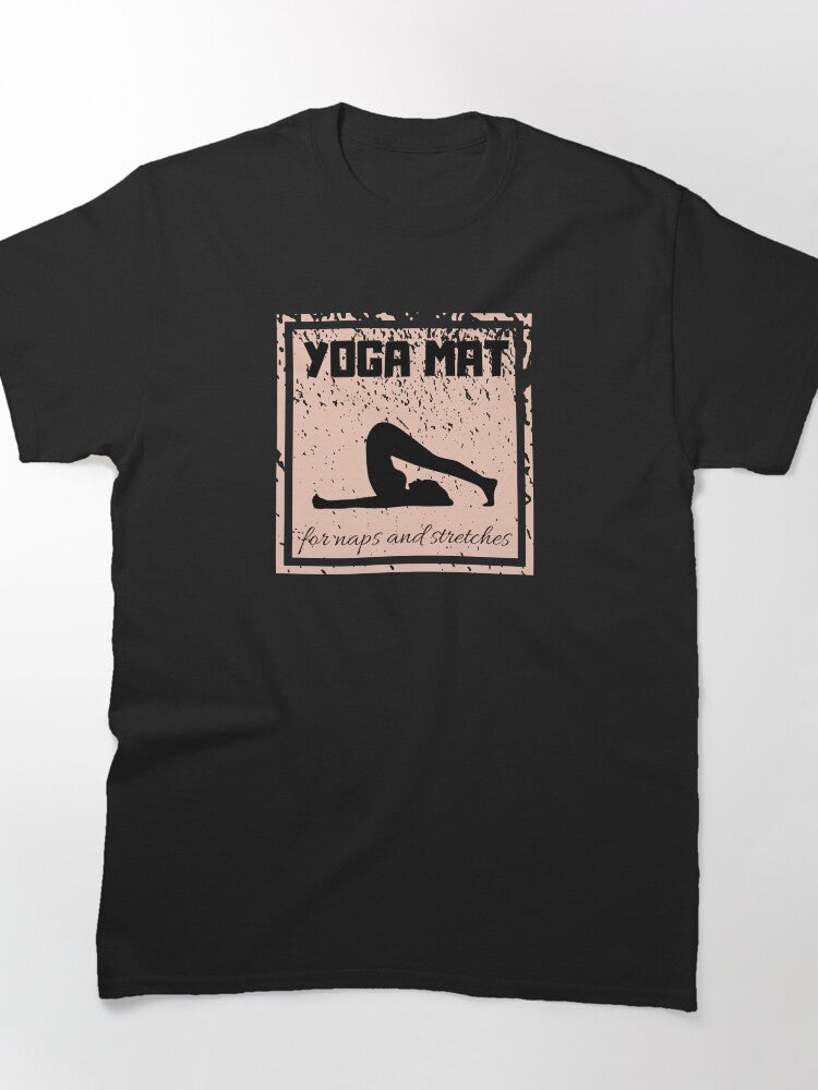 yoga mat for naps and stretches Classic T-Shirt