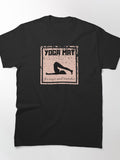 yoga mat for naps and stretches Classic T-Shirt