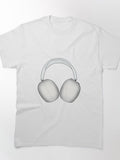 headphones sticker Classic T-Shirt