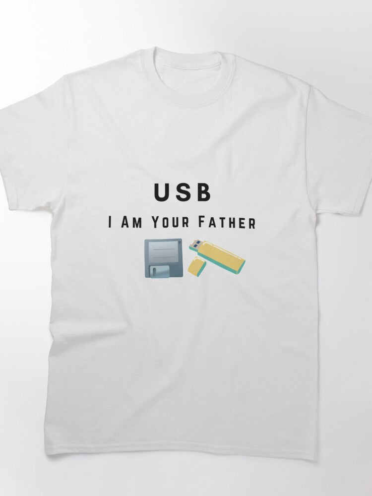 Usb I Am Your Father Classic T-Shirt