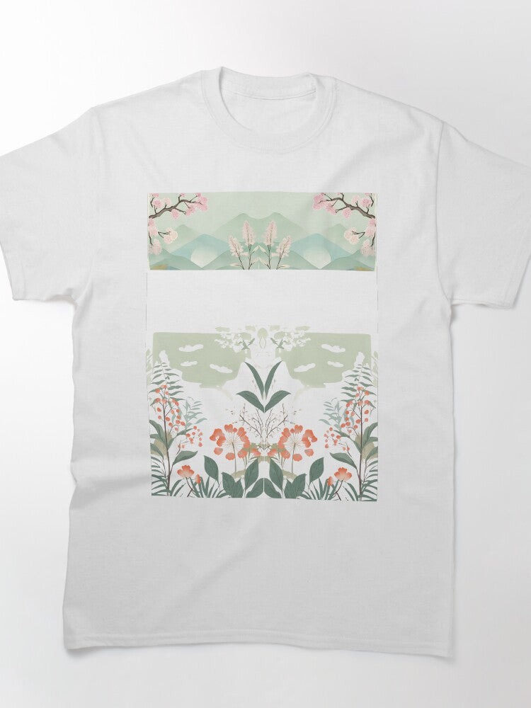 Nature Inspired Spirit Design For Blankets, Comforter / Curtains /Save Mother Nature || Vintage | Retro Art Design | Classic T-Shirt